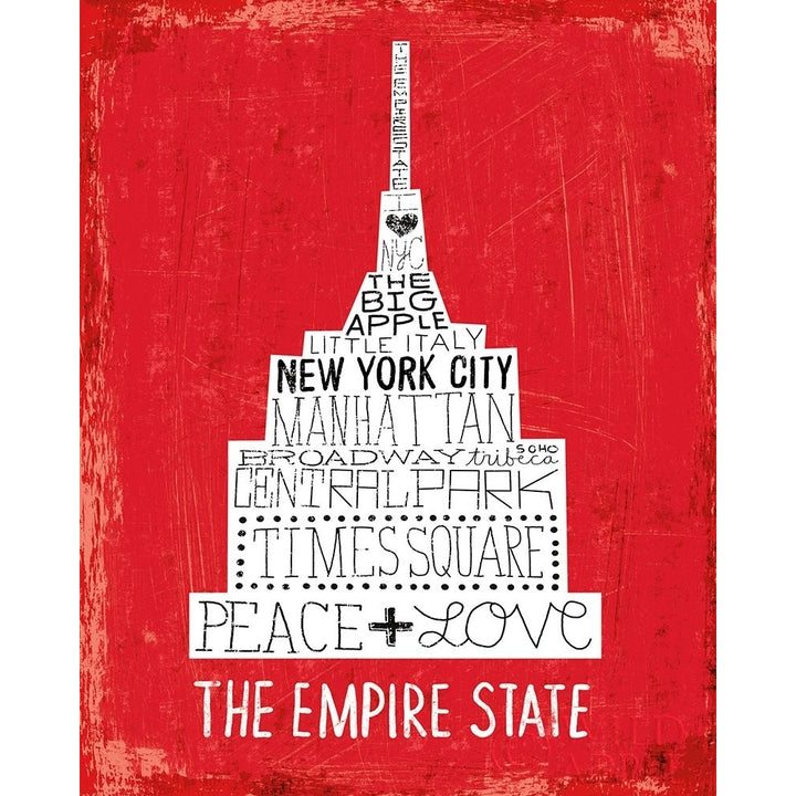 Iconic Nyc Iv Poster Print by Michael Mullan Image 1