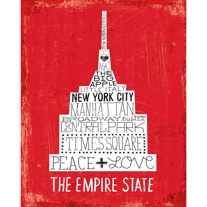 Iconic Nyc Iv Poster Print by Michael Mullan Image 1