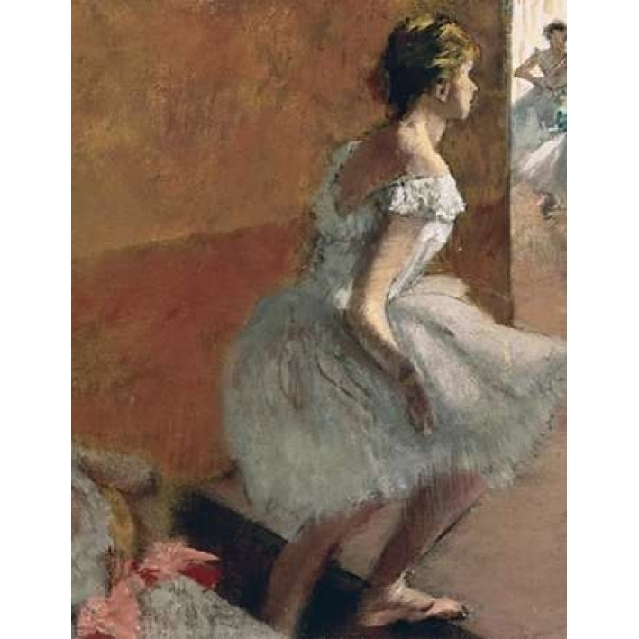 Danseuses Montant Un Escalier - center Poster Print by Edgar Degas Image 1