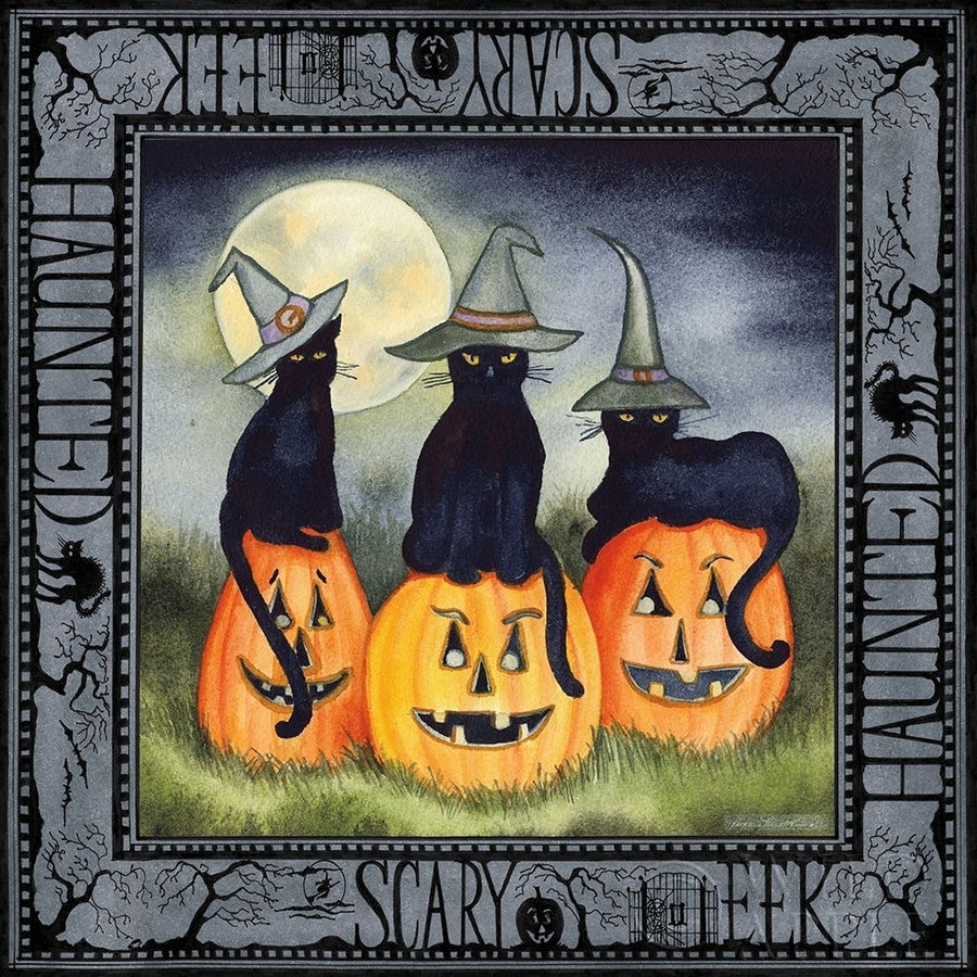 Haunting Halloween Night Ii Poster Print by Kathleen Parr McKenna Image 1