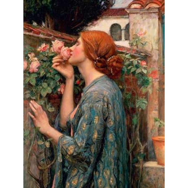 The Soul of the Rose Poster Print by John William Waterhouse Image 1