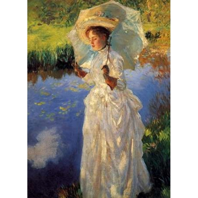 Morning walk Poster Print by John Singer Sargent Image 1