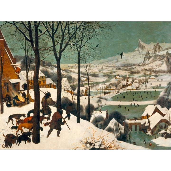 Hunters in the Snow Poster Print by Pieter Bruegel the Elder Image 1