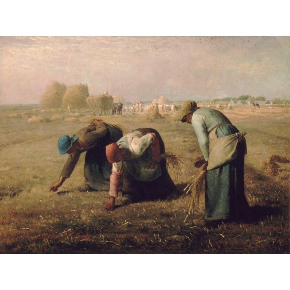 Gleaners Poster Print by Jean-Francois Millet Image 1