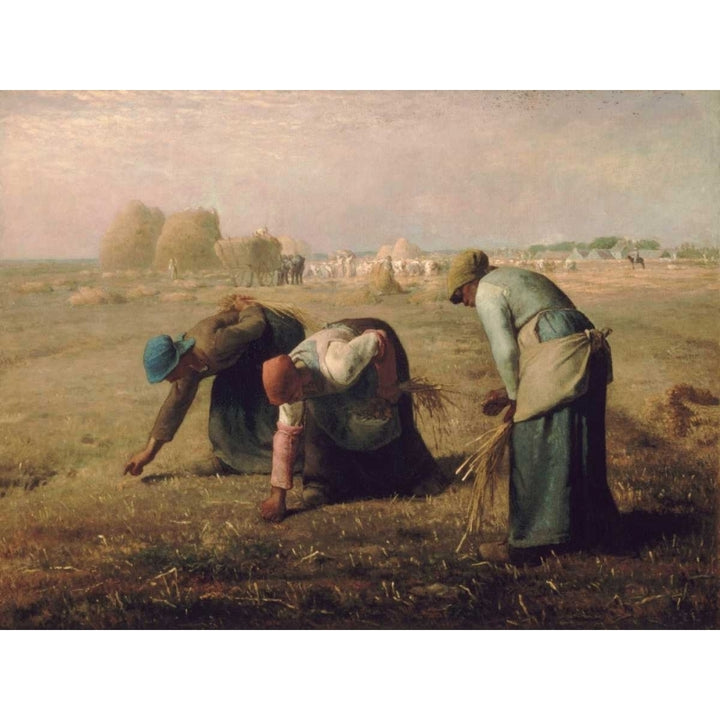 Gleaners Poster Print by Jean-Francois Millet Image 1