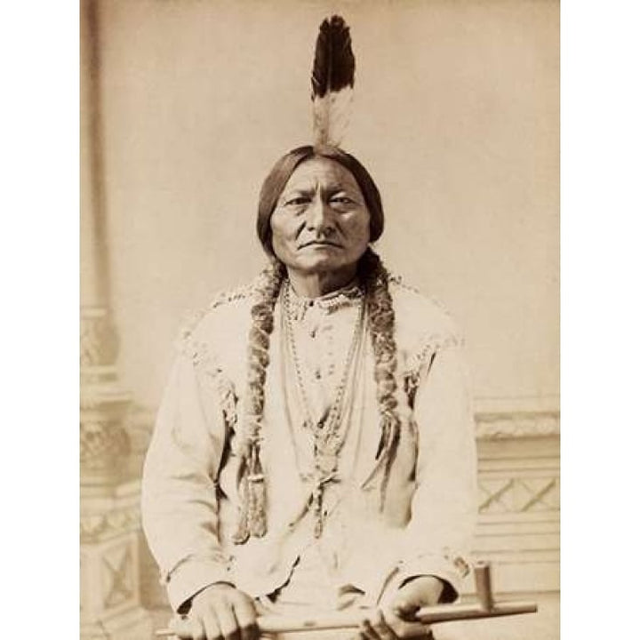 Sitting Bull- Lakota- 1885 Poster Print by Anonymous Image 2