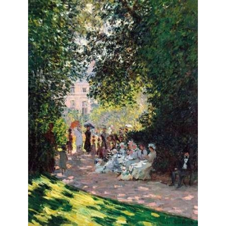 The Parc Monceau Poster Print by Claude Monet Image 2