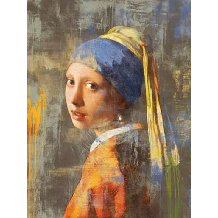 Vermeers Girl 2.0 Poster Print by Eric Chestier Image 1