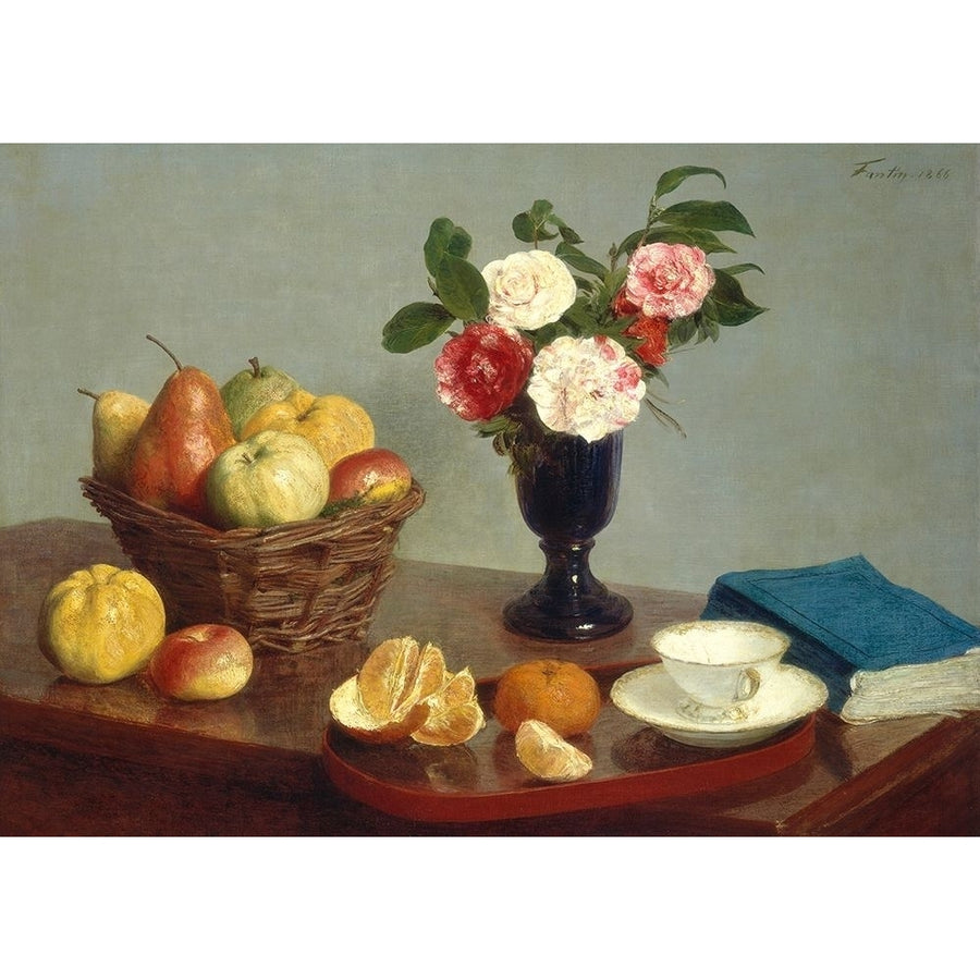 Still Life Poster Print by Fantin-Latour Henri Image 1