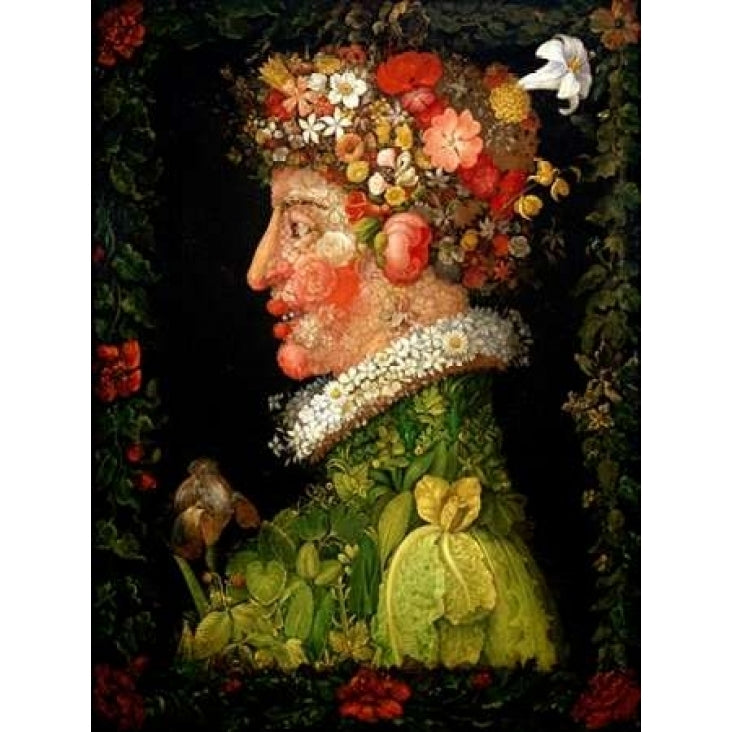 Spring Poster Print by Giuseppe Arcimboldo Image 1