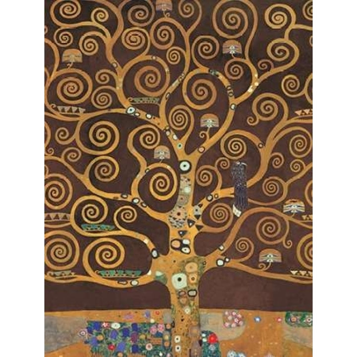 Tree of Life-Brown Variation Poster Print by Gustav Klimt Image 1