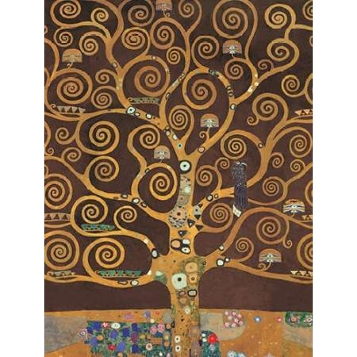 Tree of Life-Brown Variation Poster Print by Gustav Klimt Image 1