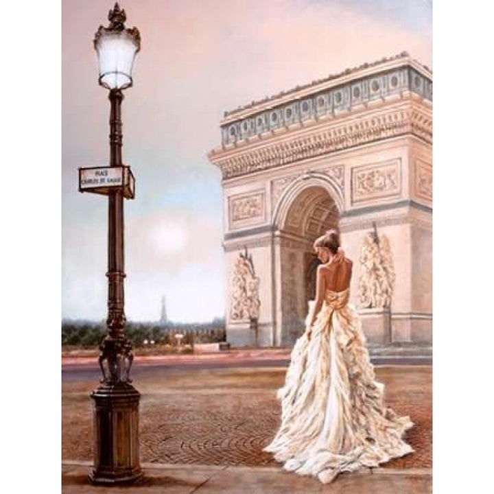 Romance in Paris II Poster Print by John Silver Image 1