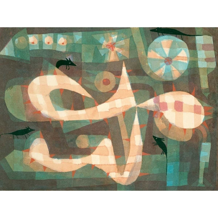 The Barbed Noose with the Mice Poster Print by Paul Klee Image 1