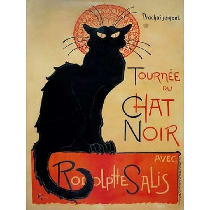 Tournee du Chat Noir Poster Print by Theophile Alexandre Steinlen Image 1