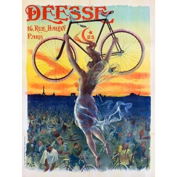 Bicycle Deesse 1898 Poster Print by Anonymous Image 1