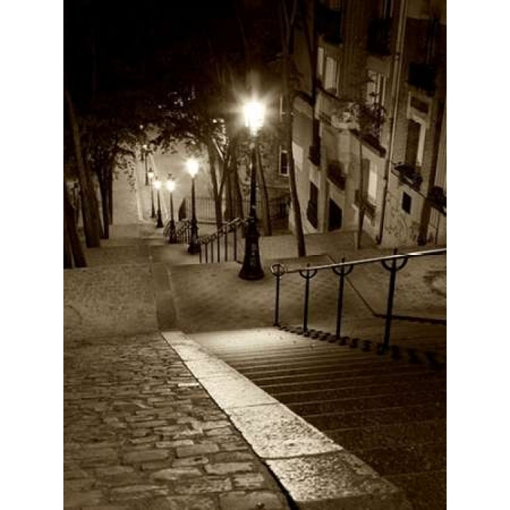 Montmartre Paris Poster Print by Vadim Ratsenskiy Image 1