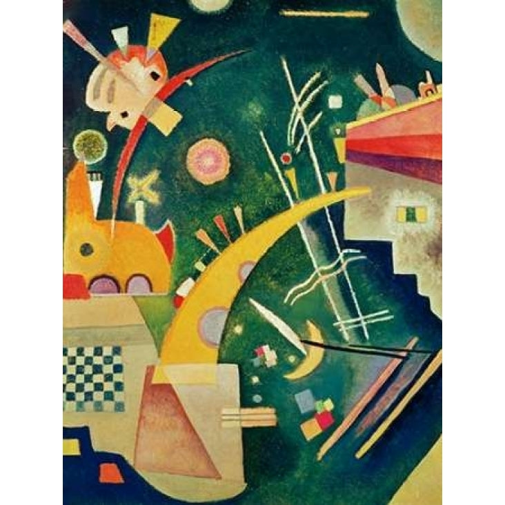 Hornform Poster Print by Wassily Kandinsky Image 1