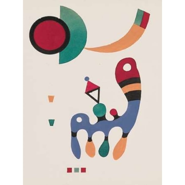 11 tableux et 7 poemes Poster Print by Wassily Kandinsky Image 1