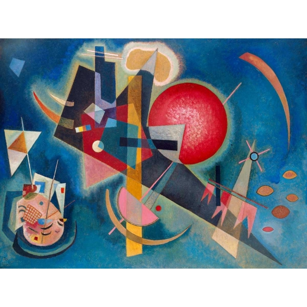 Im Blau Poster Print by Wassily Kandinsky Image 2