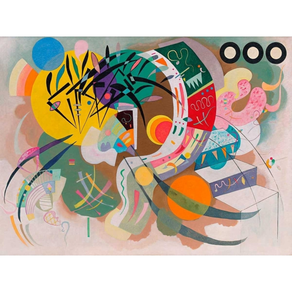 Dominant Curve Poster Print by Wassily Kandinsky Image 1