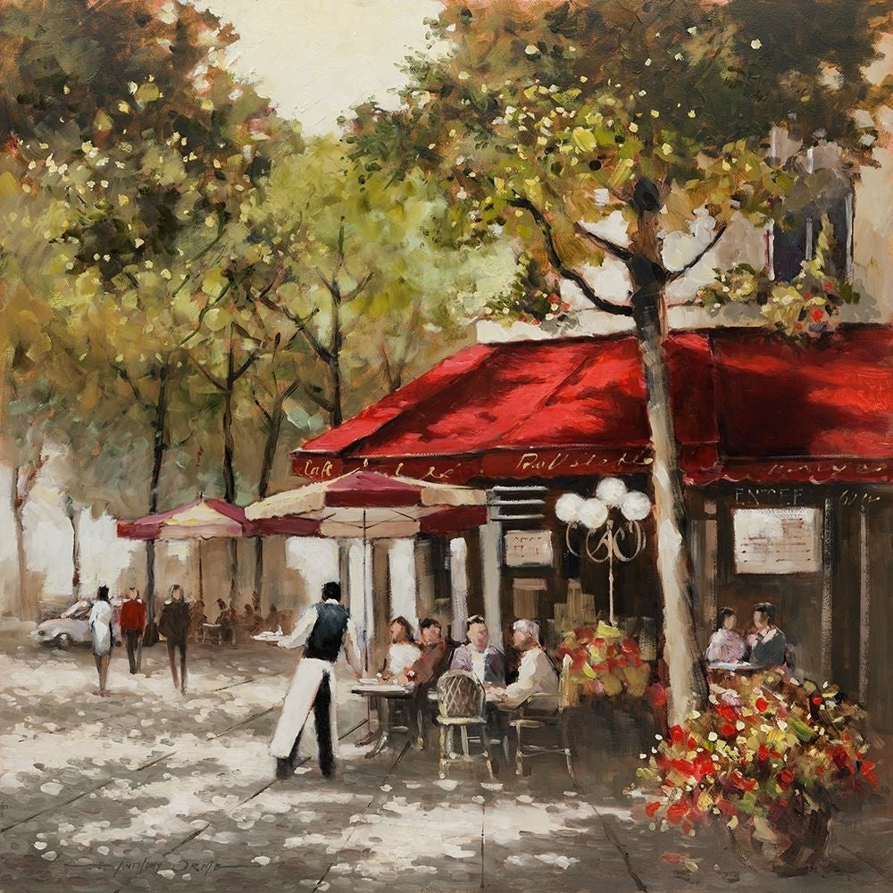 Paris Al Fresco Poster Print by E. Anthony Orme Image 1