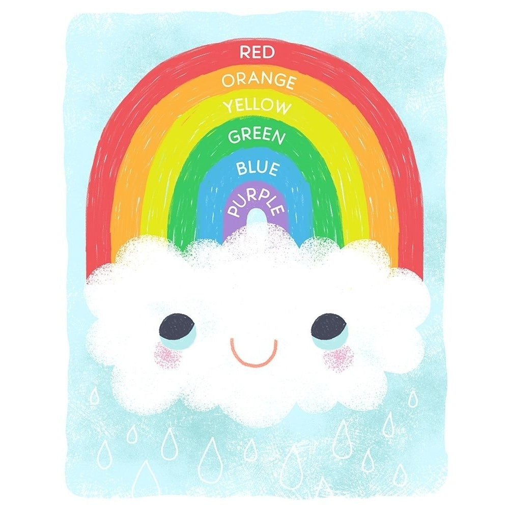 Rainbow Colors Poster Print by Lizzy Doyle Image 1