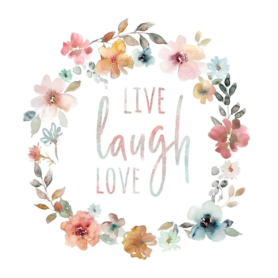 Live Laugh Love Poster Print by Carol Robinson Image 1