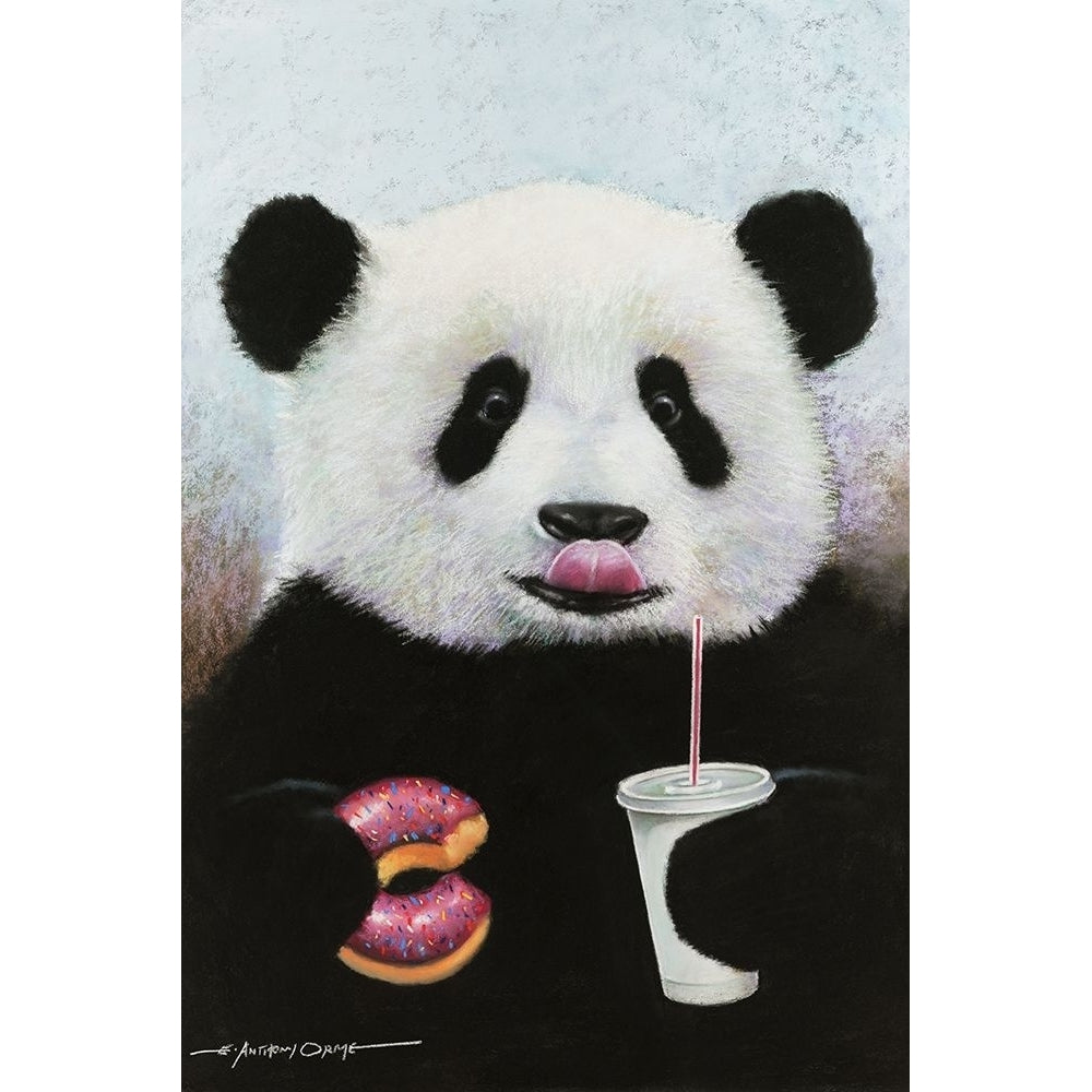 Panda Break Poster Print by E. Anthony Orme Image 1