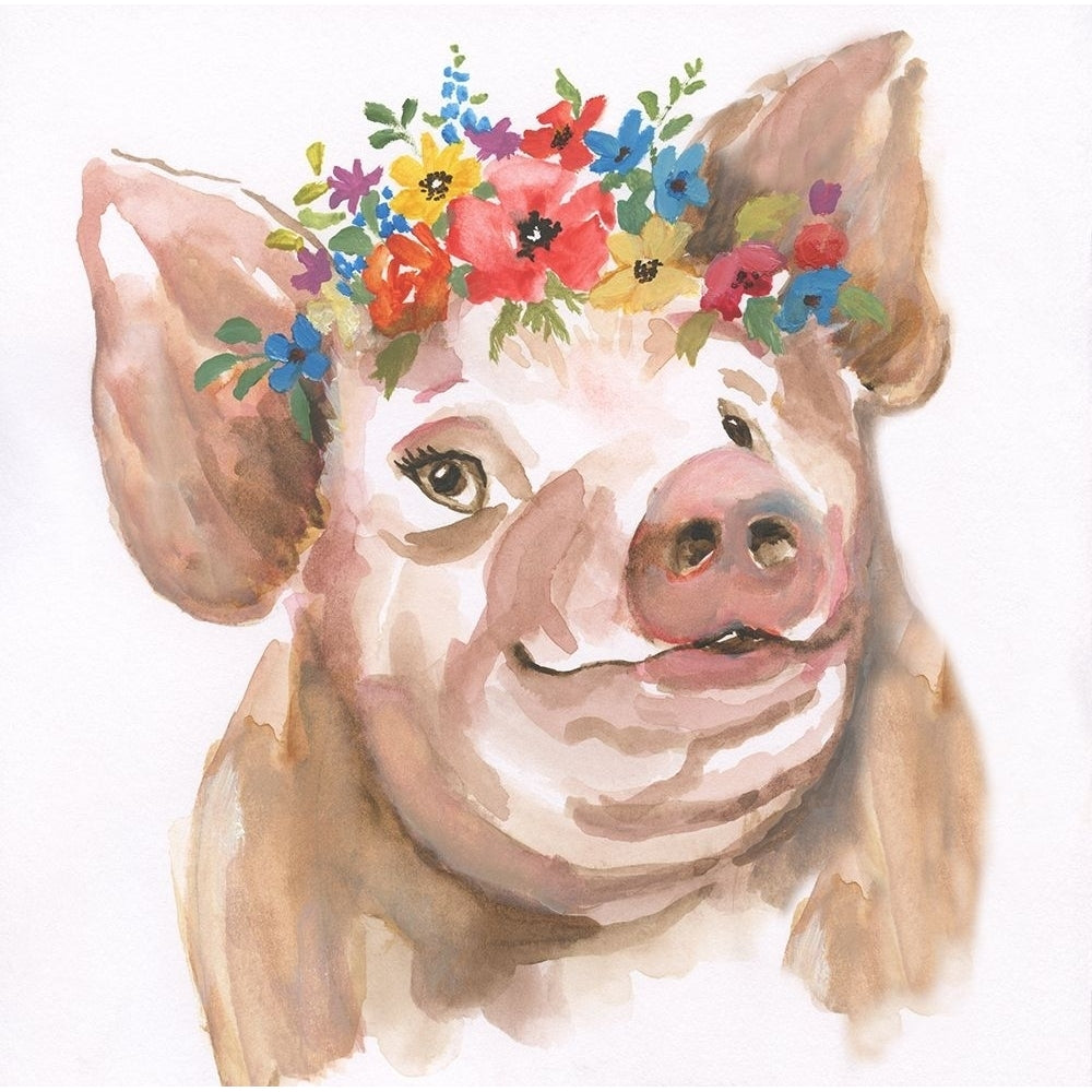 Royal Pig Poster Print by Nan Image 1