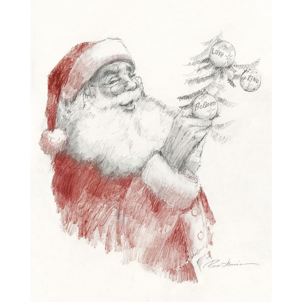 Santas Touch Poster Print by Ruane Manning Image 1