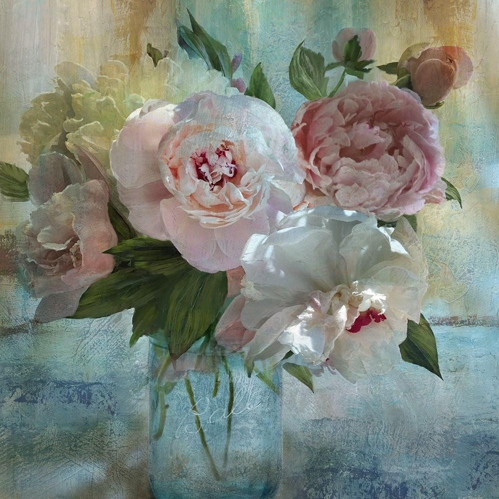 Peony Bouquet I Poster Print by Nan Nan Image 1