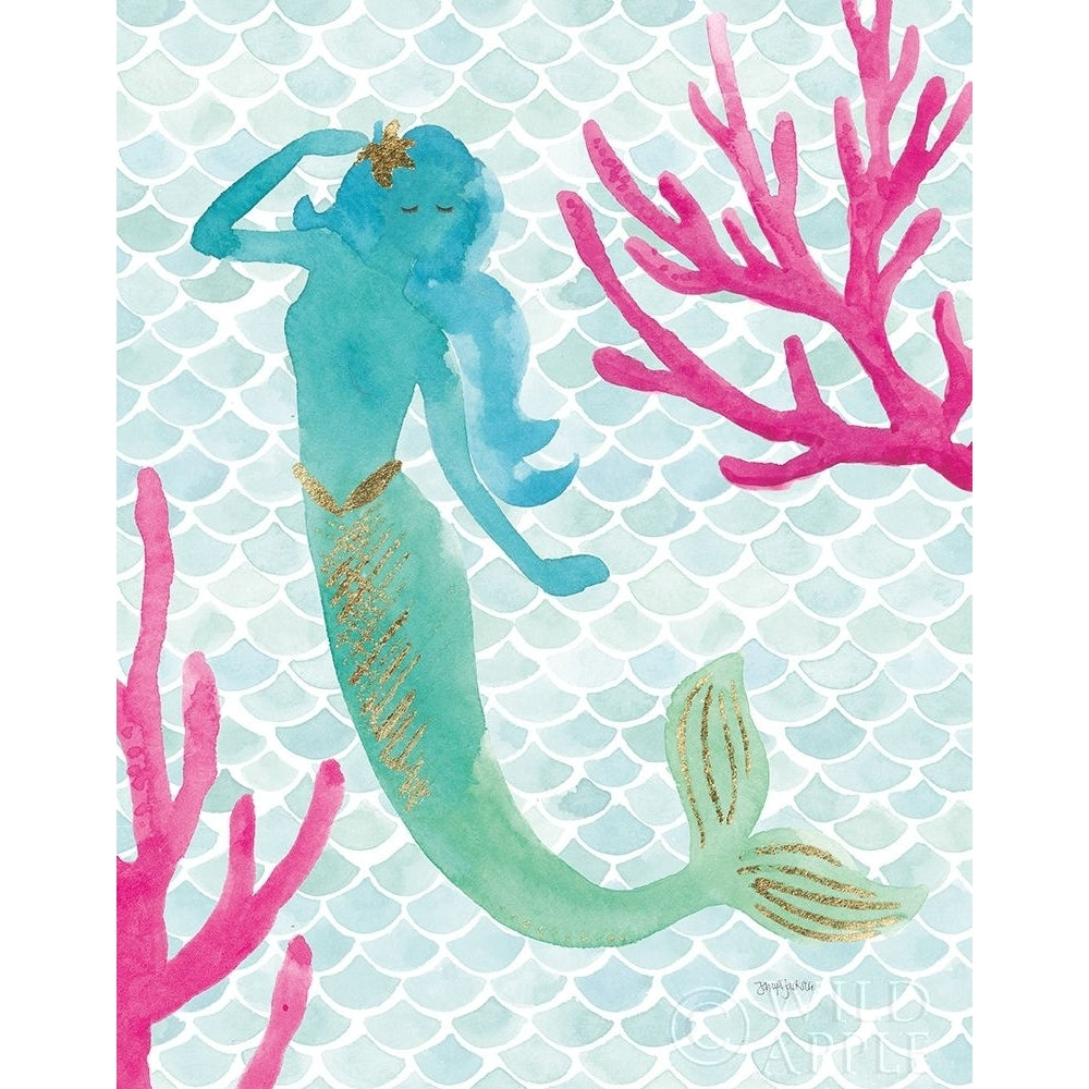 Mermaid Friends II Poster Print by Jenaya Jackson Image 1