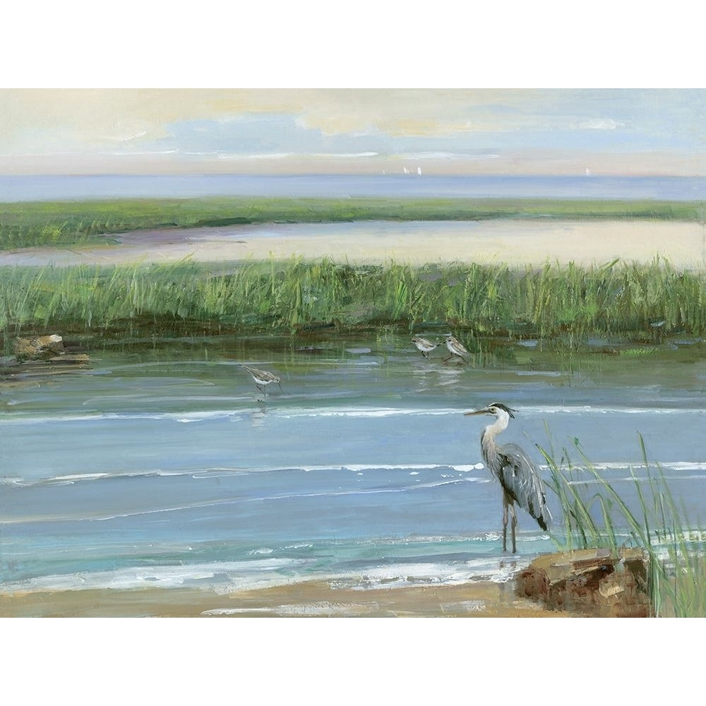 Wading at Dusk Poster Print by Sally Swatland 41704 Image 1