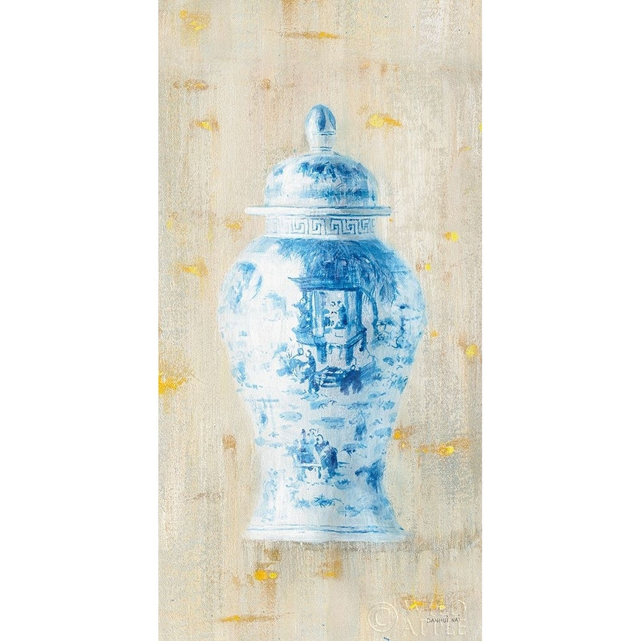 Ginger Jar II Light Crop Poster Print by Danhui Nai Image 1