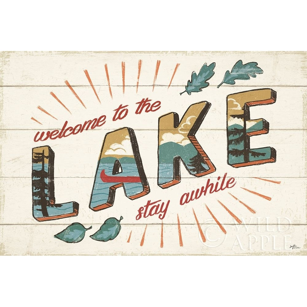 Vintage Lake I Poster Print by Janelle Penner Image 1