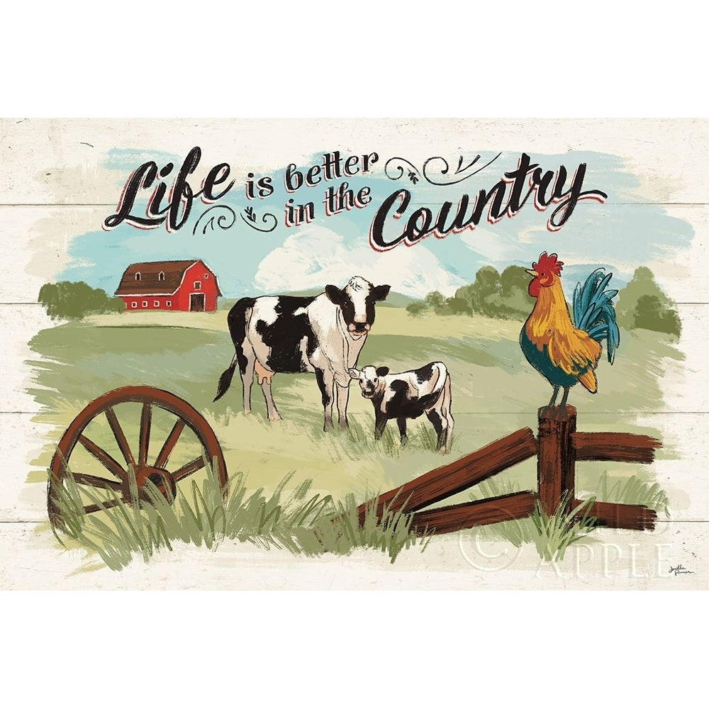 Farm Life I Poster Print by Janelle Penner Image 1