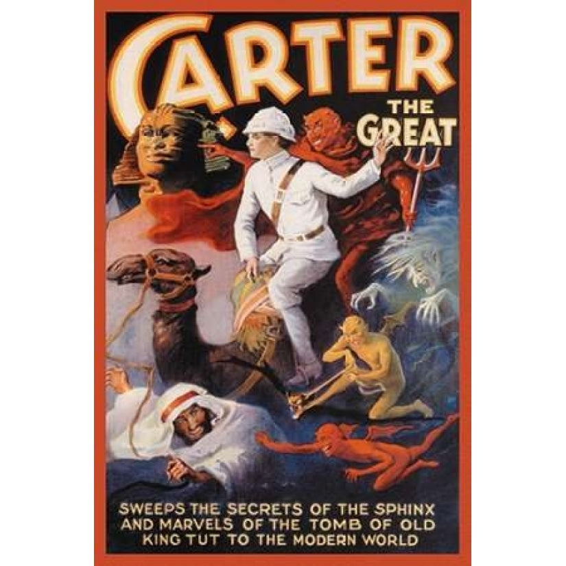 Magicians: Carter the Great: Secrets of the Sphinx Poster Print by Otis Image 1