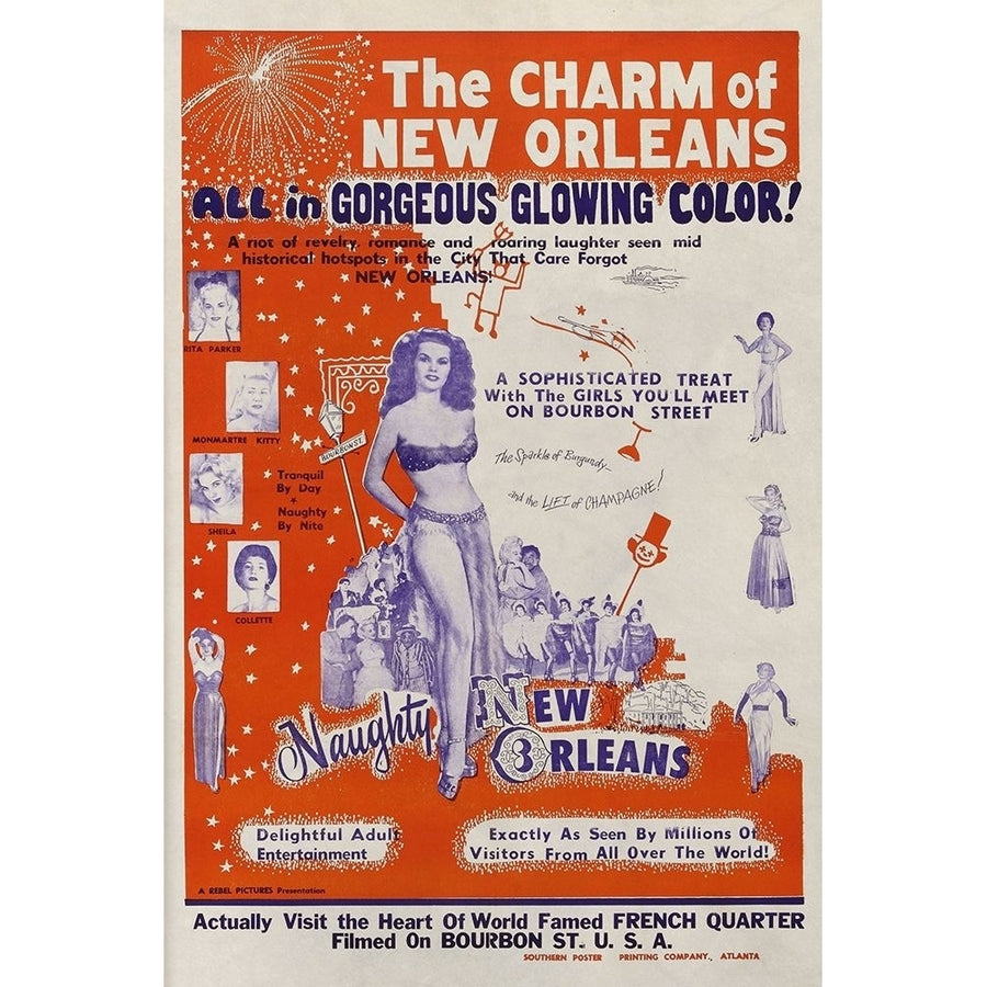 Vintage Vices: Charm of Orleans Poster Print by Vintage Vices Vintage Vices Image 1