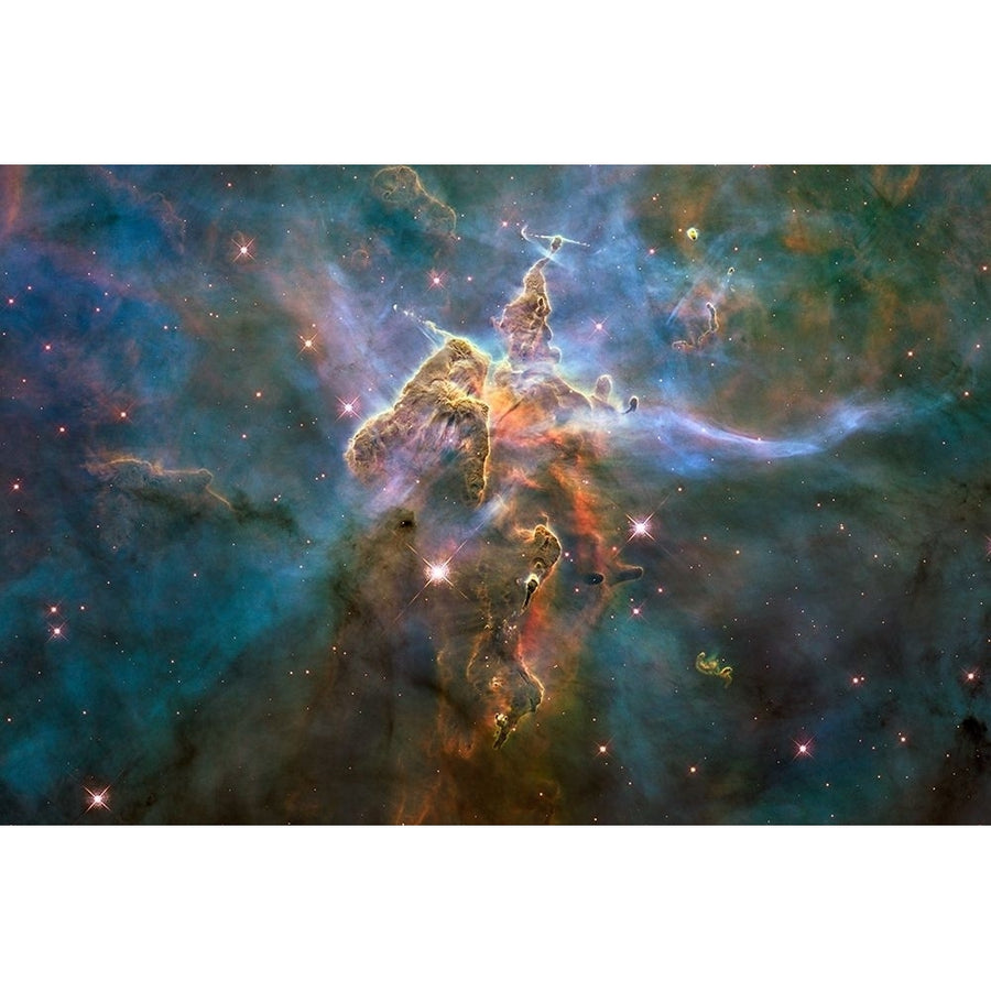 Mystic Mountain in the Carina Nebula Poster Print by NASA NASA Image 1