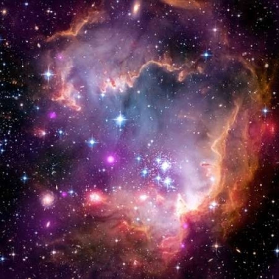 Under the Wing of the Small Magellanic Cloud Poster Print by NASA Image 2