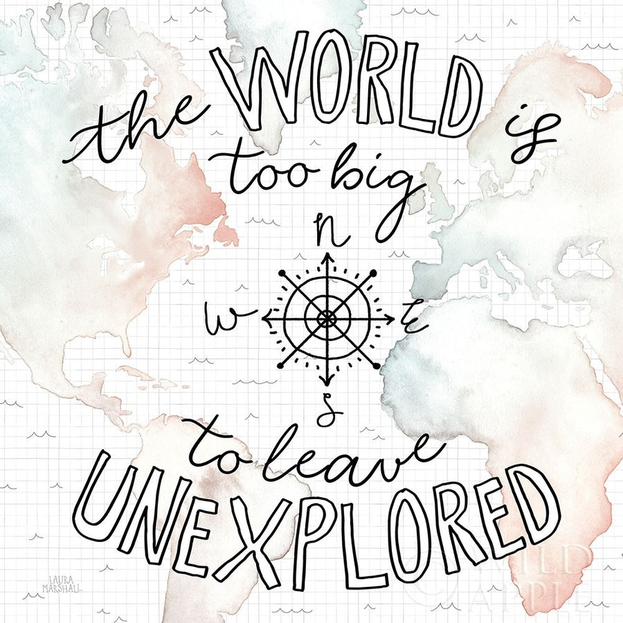 World Traveler II Poster Print by Laura Marshall Image 1