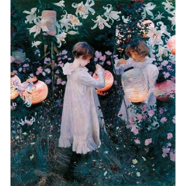 Carnation Lily Lily Rose 1885 Poster Print by John Singer Sargent Image 2