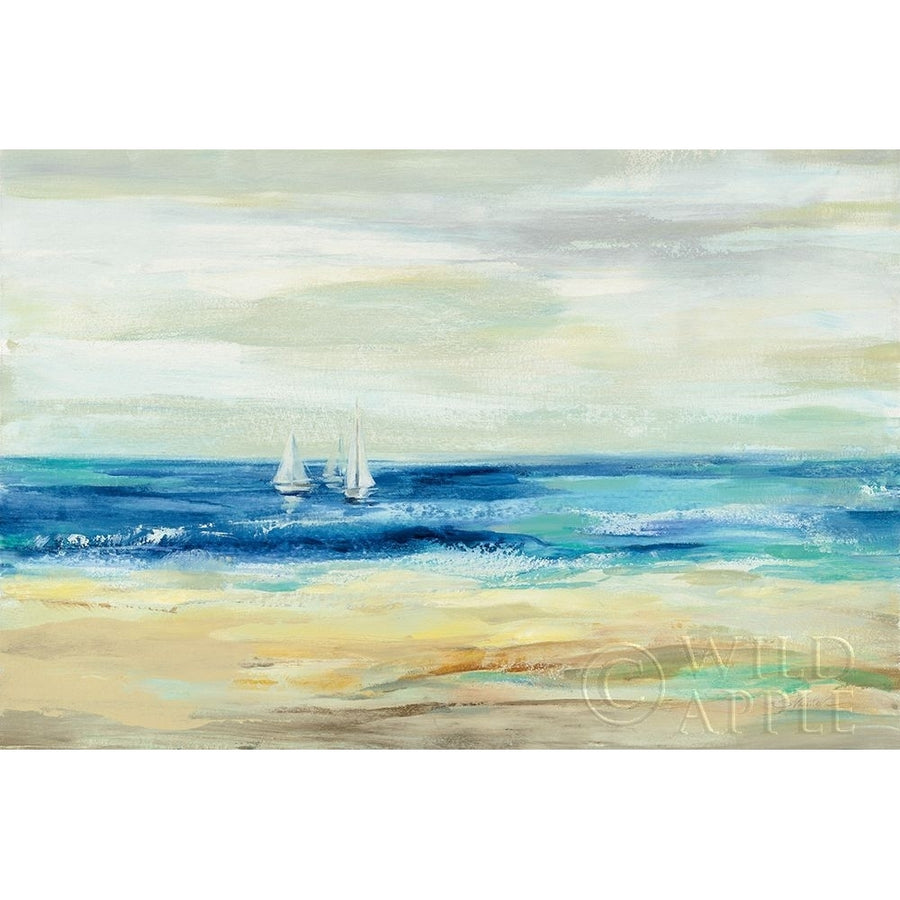 Sand and Sea Poster Print by Silvia Vassileva Image 1