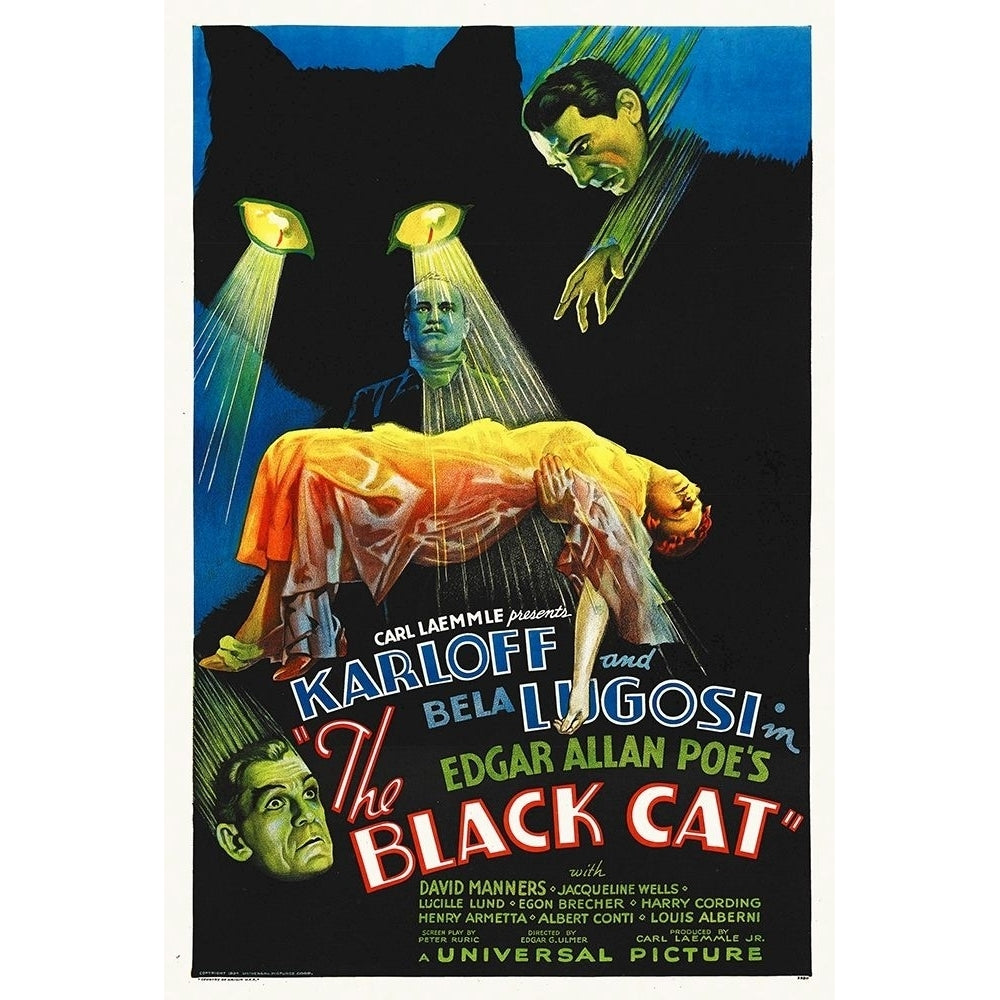 Black Cat Poster 1934 Poster Print by Hollywood Photo Archive Hollywood Photo Archive Image 1