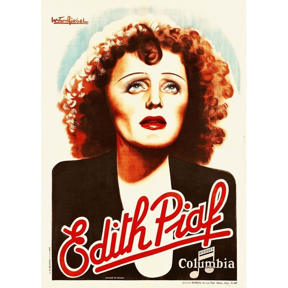 Edith Piaf Poster Print by Hollywood Photo Archive Hollywood Photo Archive Image 1