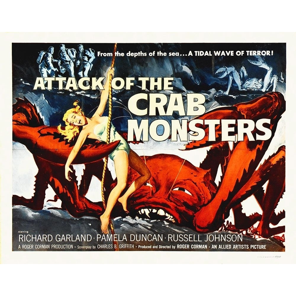 Attack Of The Crab Monsters Poster Print by Hollywood Photo Archive Hollywood Photo Archive Image 1