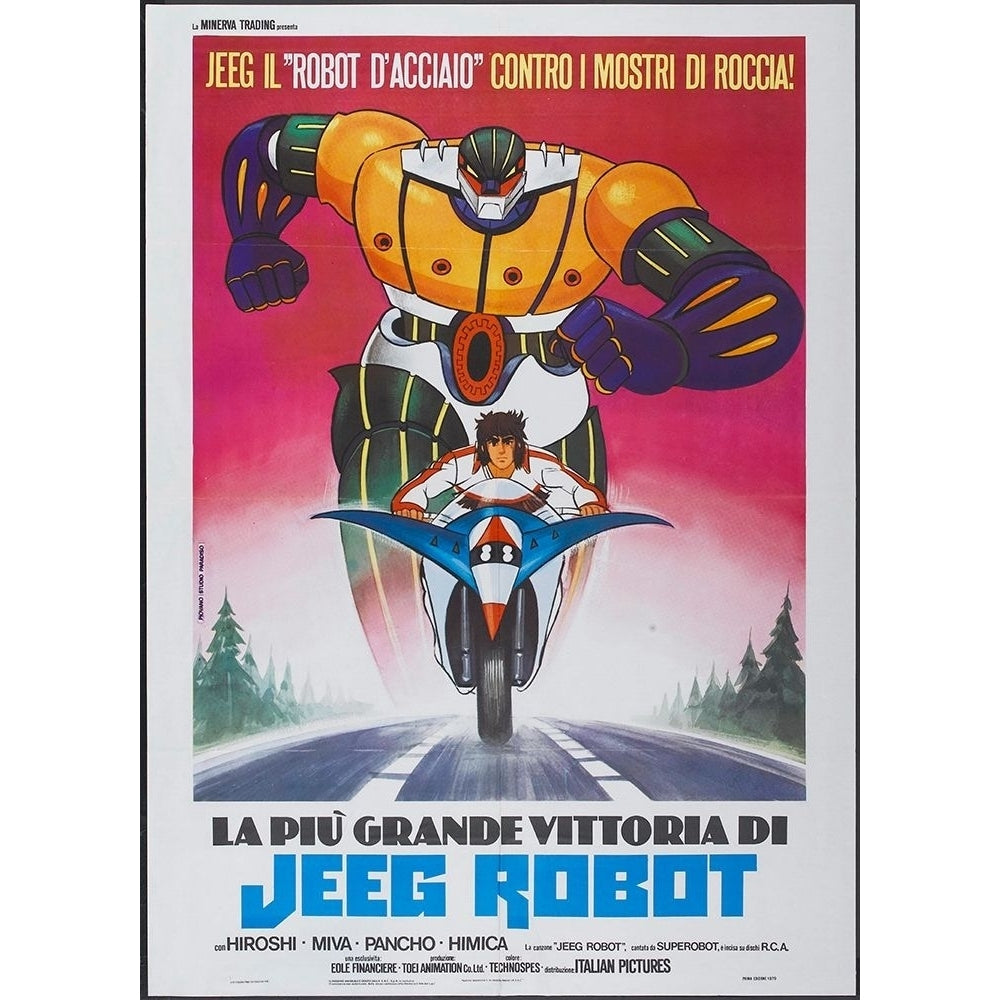 Jeeg Robot Poster Print by Hollywood Photo Archive Hollywood Photo Archive Image 1