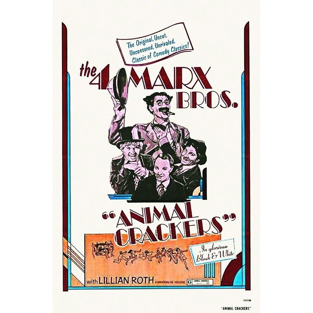 Marx Brothers - Animal Crackers 05 Poster Print by Hollywood Photo Archive Hollywood Photo Archive Image 1