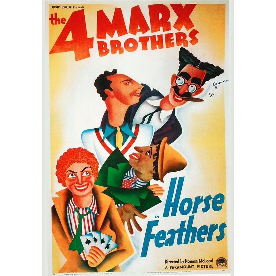 Marx Brothers - Horse Feathers 01 Poster Print by Hollywood Photo Archive Hollywood Photo Archive Image 1